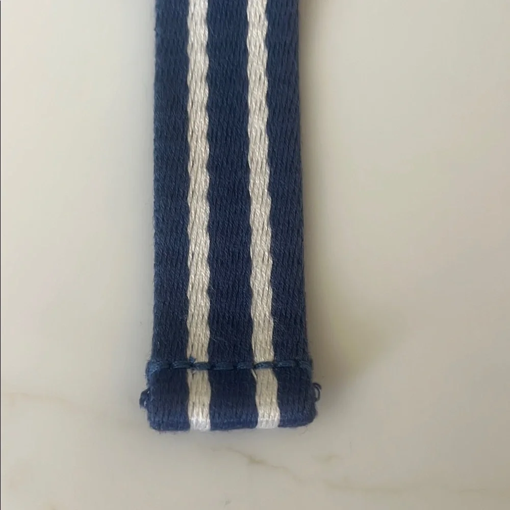 Polo by Ralph Lauren Blue and White Belt Accessories